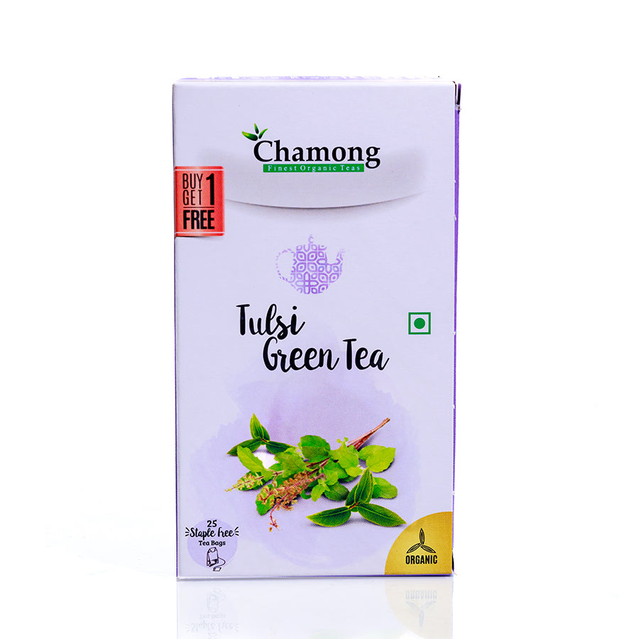 Chamong Tulsi Green Tea Bag 25pc(1+1)